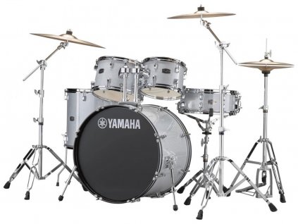 Yamaha Rydeen JRDP0F5SLGCP Silver Glitter Set (Inc. cymbals and stands)