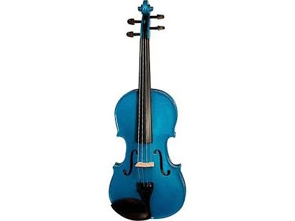 STENTOR Violin 4/4, Harlequin, Set, lightblue