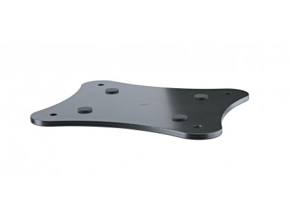 K&M 26748 Monitor plate S black