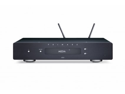 primare sc15 prisma preamplifier and network player front black