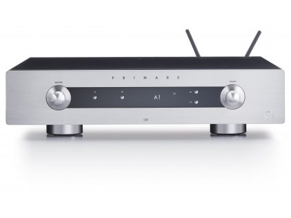 primare i35 prisma modular integrated amplifier and network player front titanium scaled