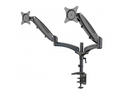 K&M 23875 Dual monitor mount Black