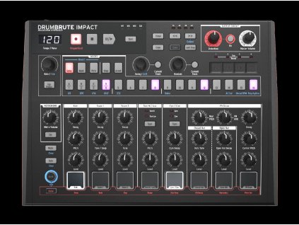 DrumBrute Impact Noir Edition Top