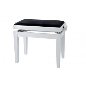 GEWA Piano bench GEWA Piano Deluxe White matt