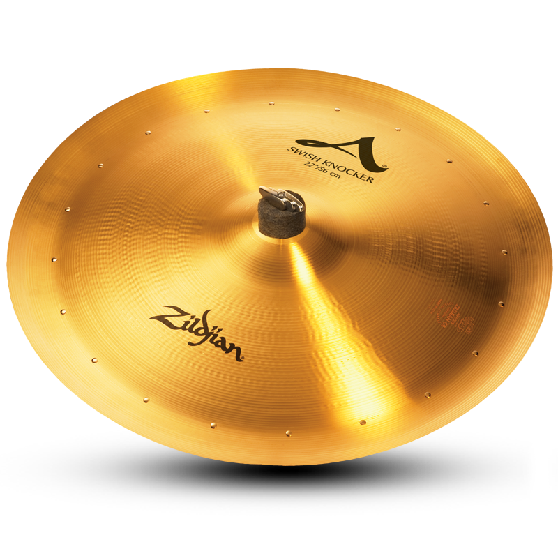 ZILDJIAN 22" A swish knocker with 20 rivets