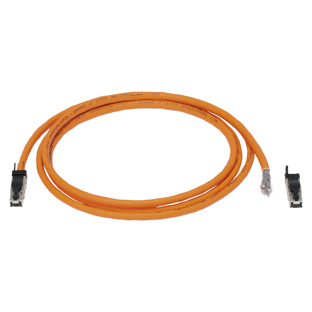 Sommer Cable Netzwerkkabel CAT7 Install, Orange, 50,0