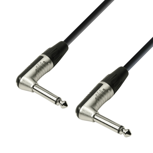 Adam Hall Cables K4 IRR 0090 - Instrumentenkabel REAN 6,3 mm Winkelklinke mono a