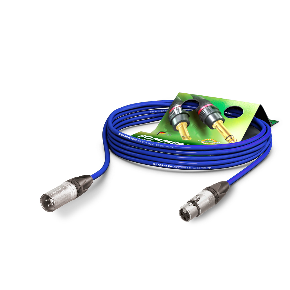 Sommer Cable MC The Stage, Blue, 10,00m