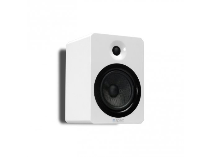 Apart 5" two-way 6 ohms hi-fi loudspeaker, 160 watts, Piano white. Price per pie