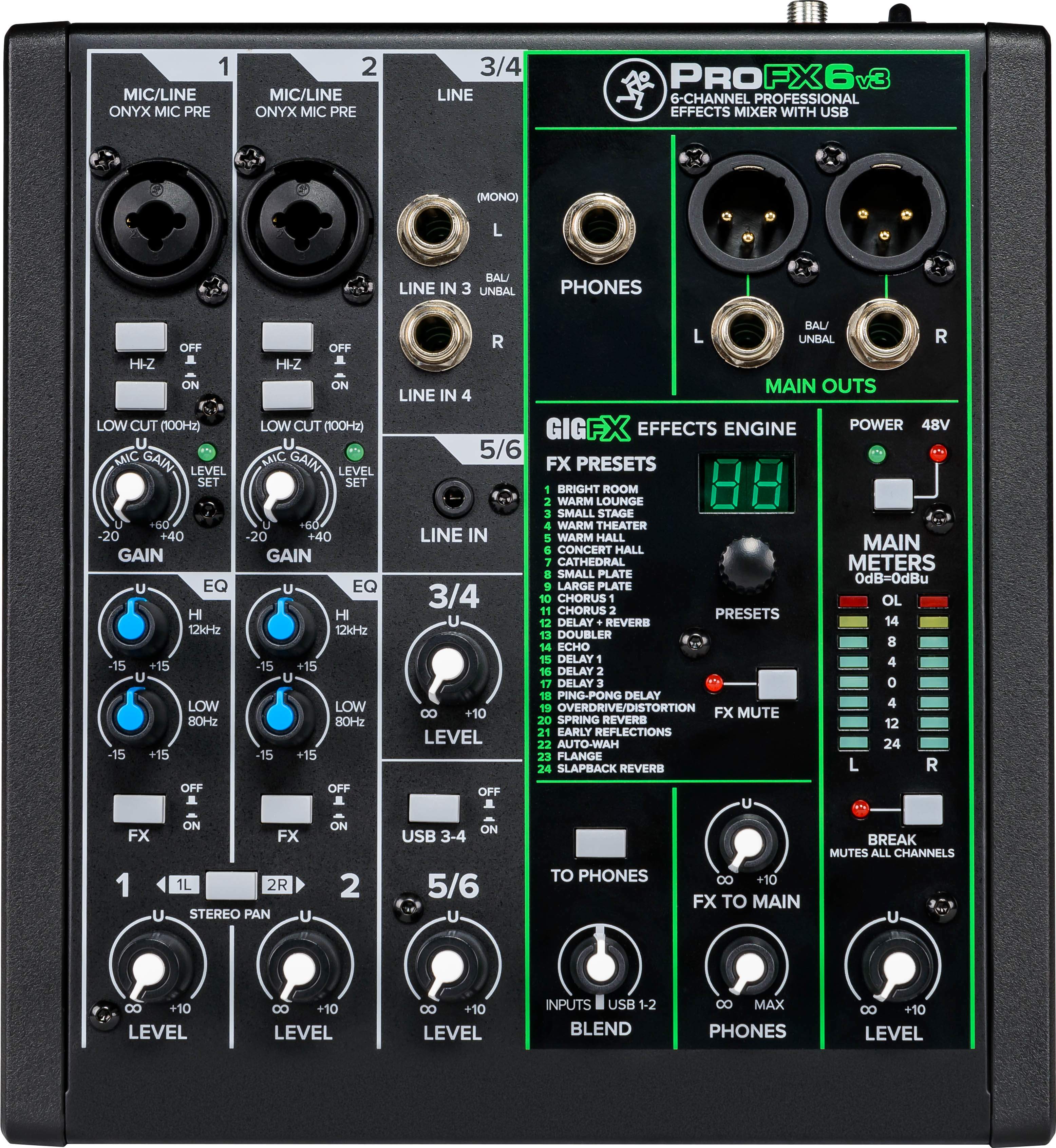 MACKIE ProFX6v3