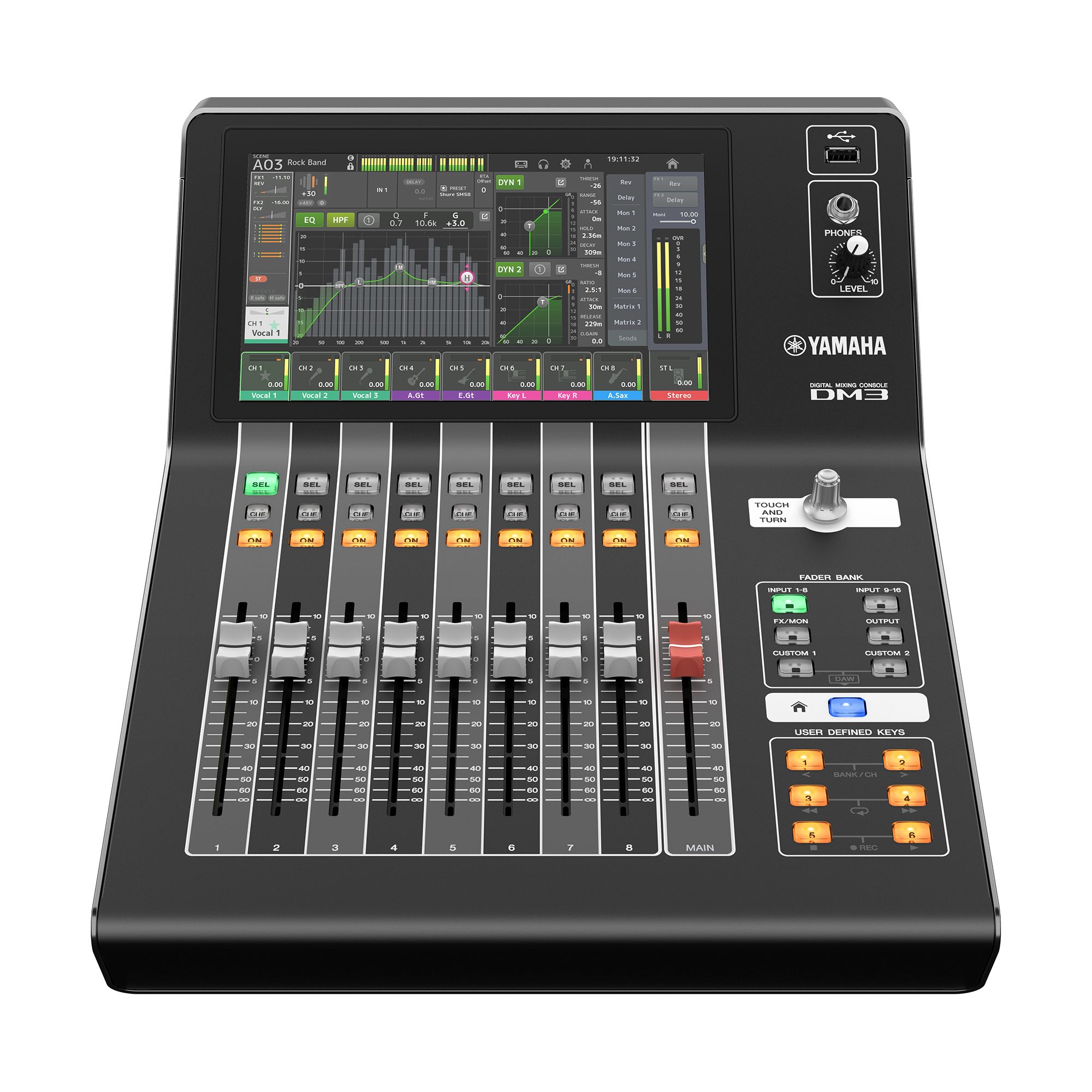 Yamaha DM3 Standard, Digital Mixing Console