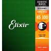 Elixir 14502 45/100 Bass Nanoweb Light
