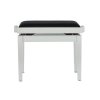GEWA Piano bench Deluxe White matt