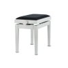 GEWA Piano bench Deluxe White matt