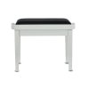 GEWA Piano bench Deluxe White matt