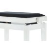 GEWA Piano bench Deluxe White matt
