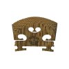Aubert Violin bridge Ebony inlay 4/4