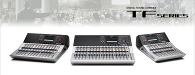 Yamaha TF séria - nové digitálne mixpulty skladom v Melody Žilina