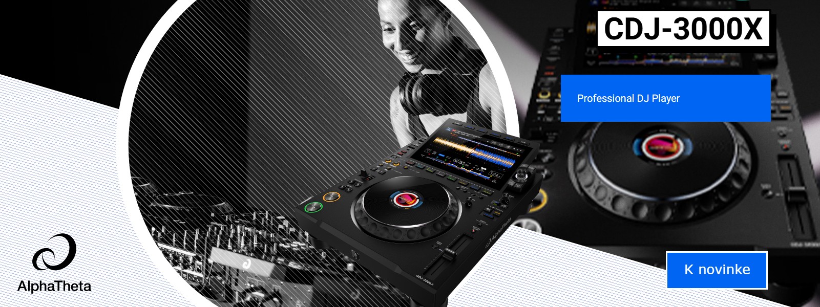 Alpha Theta CDJ-3000X