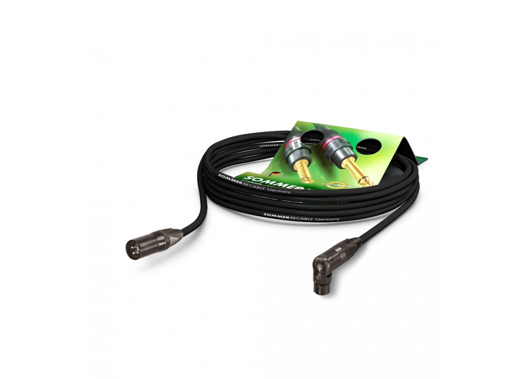 Sommer Cable MC The Stage, Black, 2,50m