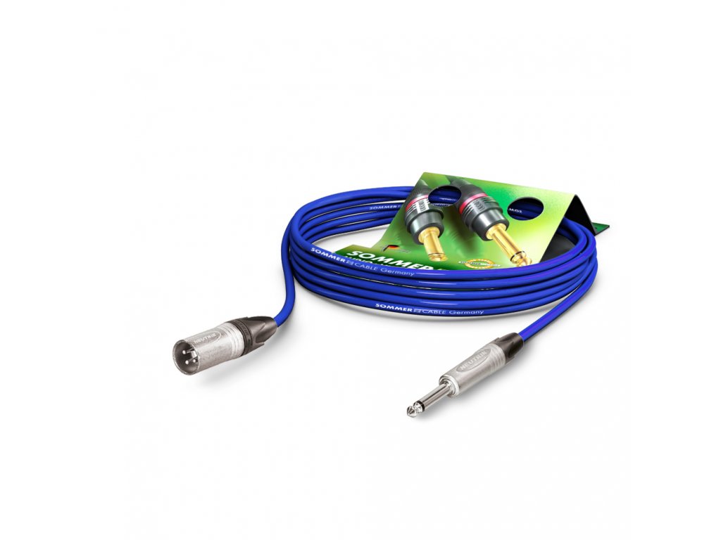 Sommer Cable MC The Stage, Blue, 5,00m