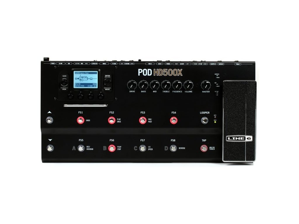Line6 POD HD500X - melodyshop.sk