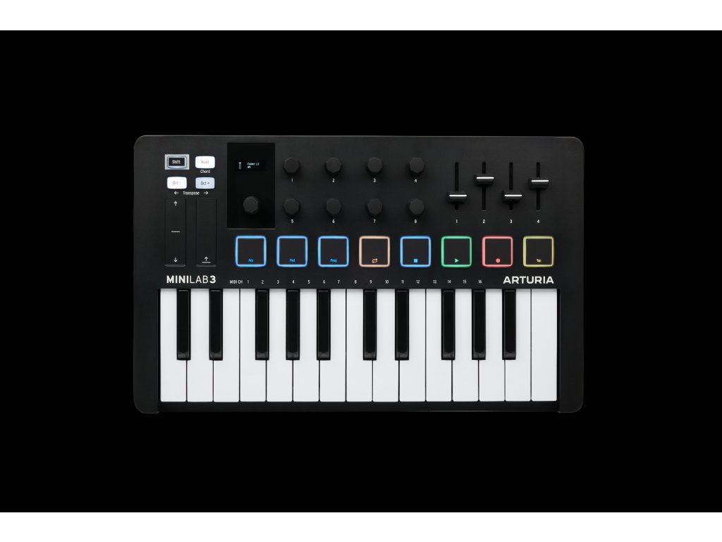 Arturia MiniLab 3 Black