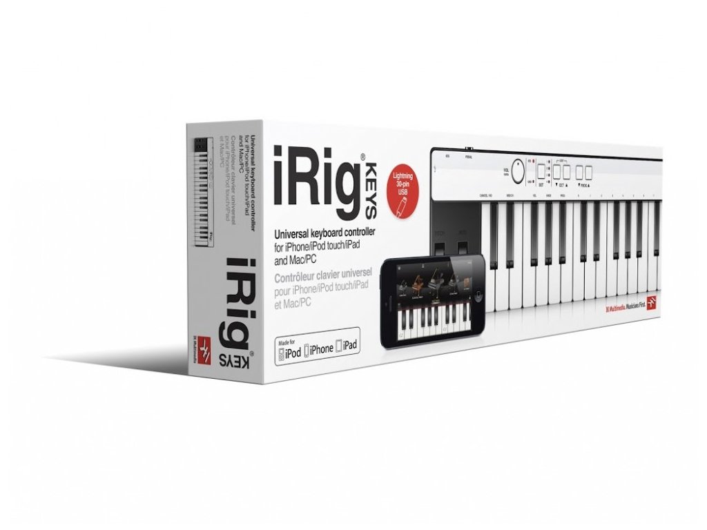 IK Multimedia iRig KEYS with Lightning - melodyshop.sk