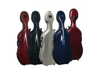 GEWA Cases Cello case Idea Futura Rolly black/burgundy