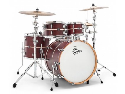 Gretsch Shellpack Renown Maple 10/12/16/22/Satin Walnut / Pearl Inlay