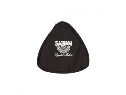 SABIAN 8" BLACK ZIPPERED TRIANGLE BAG