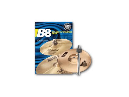 SABIAN B8 SPLASH 'N' STACKER PACK