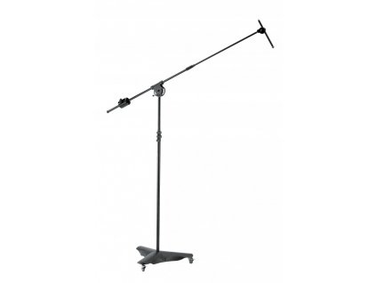 K&M 21430 Overhead microphone stand black