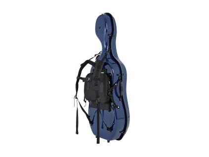 GEWA Cases Cello case carrying system Idea Fiedler Dark blue/blue
