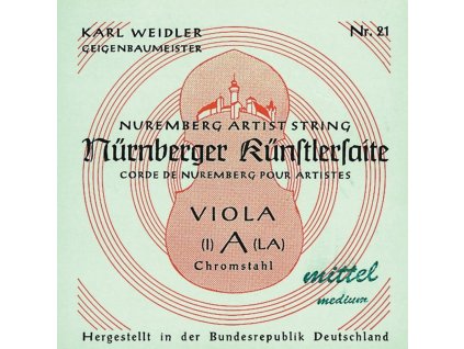 Nurnberger Strings For Viola Kuenstler strand core Set