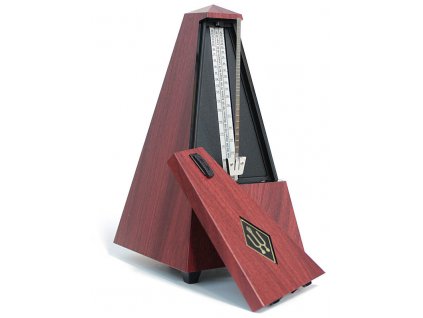 Wittner Metronome Pyramid shape Mahogany grain 845111