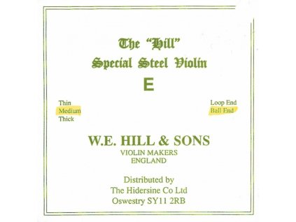 Hill Strings For Violine Medium