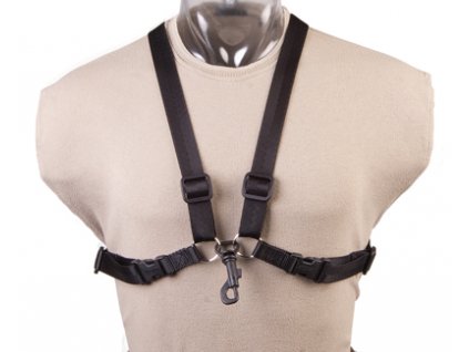 Neotech Saxophone strap Simplicity Harness Black, Length 31 - 48cm