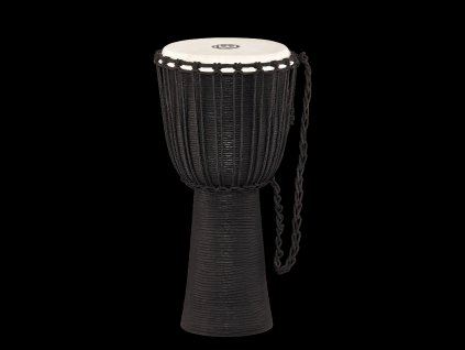 MEINL AFRICAN STYLE DJEMBE LARGE 12", BLACK RIVER, CARVED