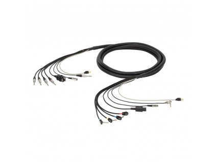 Sommer Cable Tricone Quad Multicore, Black, 10,00m