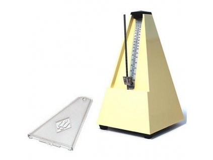 Wittner Metronome Pyramid shape Ivory 817K