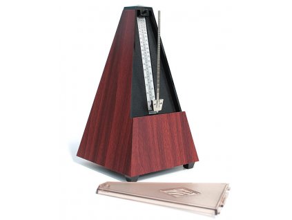 Wittner Metronome Pyramid shape Mahogany grain 812K