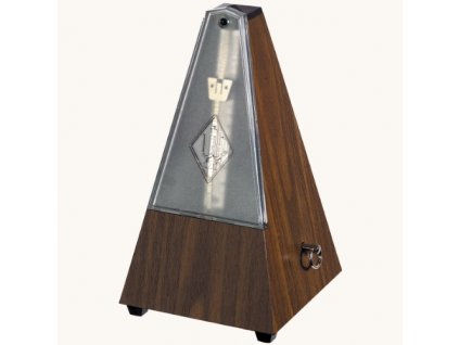 Wittner Metronome Pyramid shape Walnut grain 814K