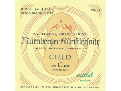 Nurnberger Strings For Cello KŘnstler 1/8