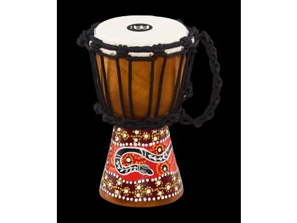 MEINL AFRICAN STYLE DJEMBE XX-SMALL,PAINTED,PYTHON DESIGN