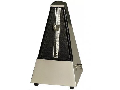 Wittner Metronome Pyramid shape Siver matt bright 855202