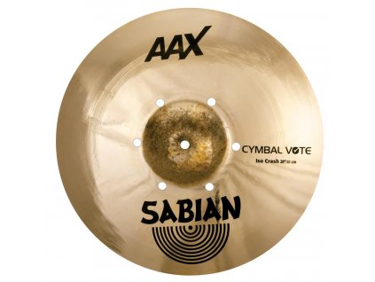 SABIAN 20" AAX ISO CRASH brilliant