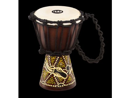 MEINL AFRICAN STYLE DJEMBE XX-SMALL, PAINTED,DARK SERPENT