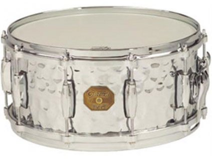 Gretsch Snare G4000 Series 6x13" Hammered Chrome Over Brass Shell