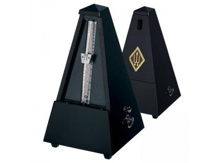 Wittner Metronome Pyramid shape Black. highgloss 816